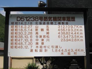 D51 238 説明板